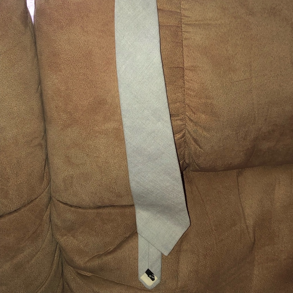 Grey neck tie